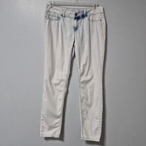 Maurices Womens Medium-Regular Acid Wash Jeggins Skinny Jeans